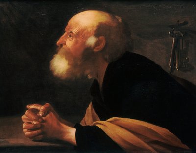 Der reuige Petrus von Hendrick ter Brugghen